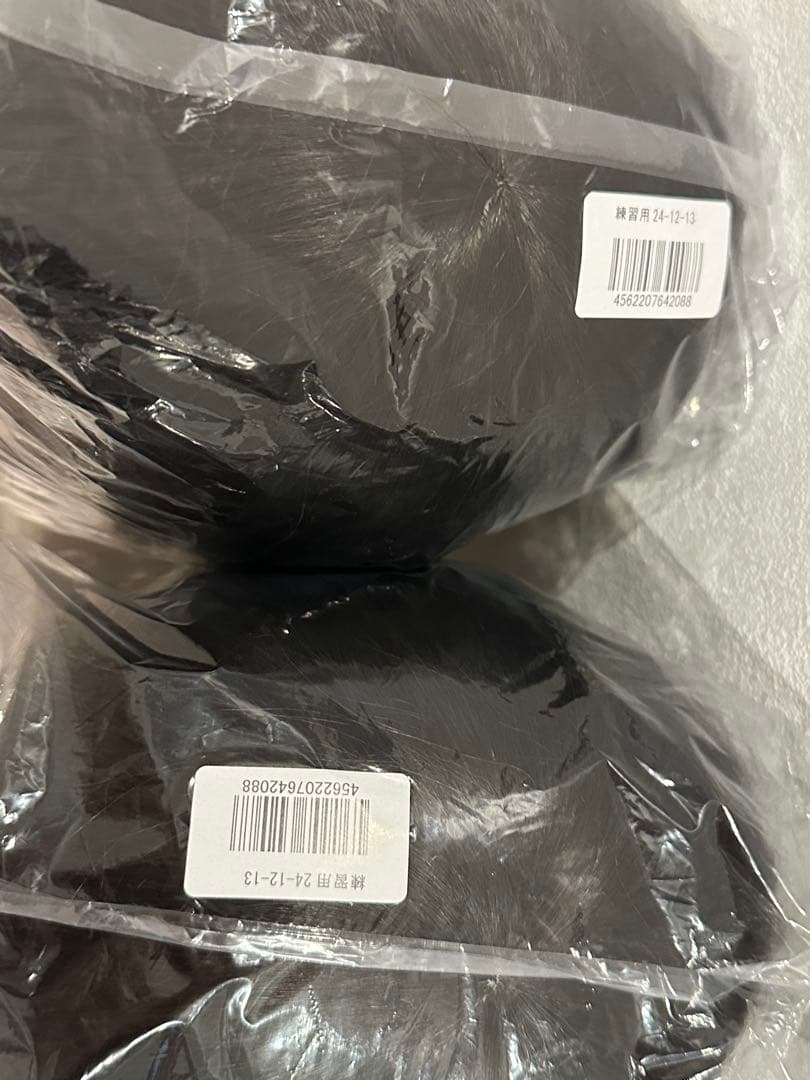 【未使用】国家試験練習用カットウィッグ