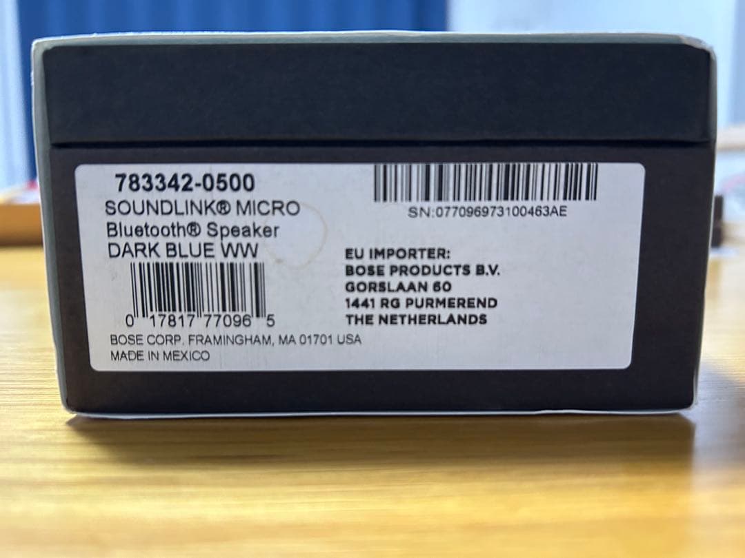 Bose SoundLink Micro Bluetoothスピーカー