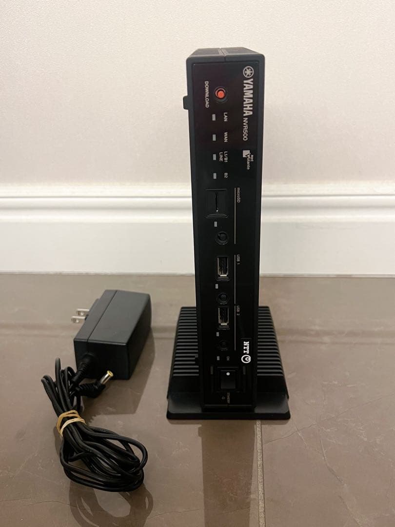 台付 ヤマハ ブロードバンド VoIPルーター NVR500