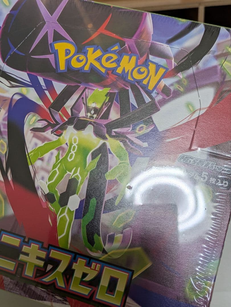 ポケモンカードゲーム　ムニキスゼロ1BOX　シュリンク付き