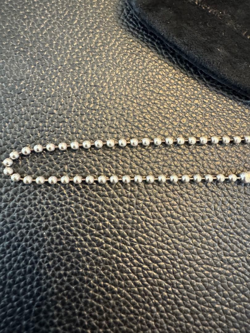 クロムハーツ　純正ボールチェーン　18インチ