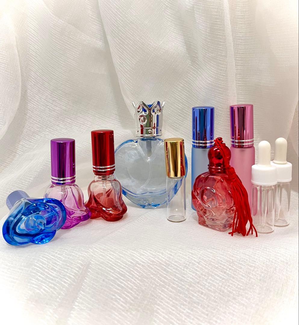 【新品・最終値下げ】アンシェントメモリーオイル 星座オイル12本 香水瓶など