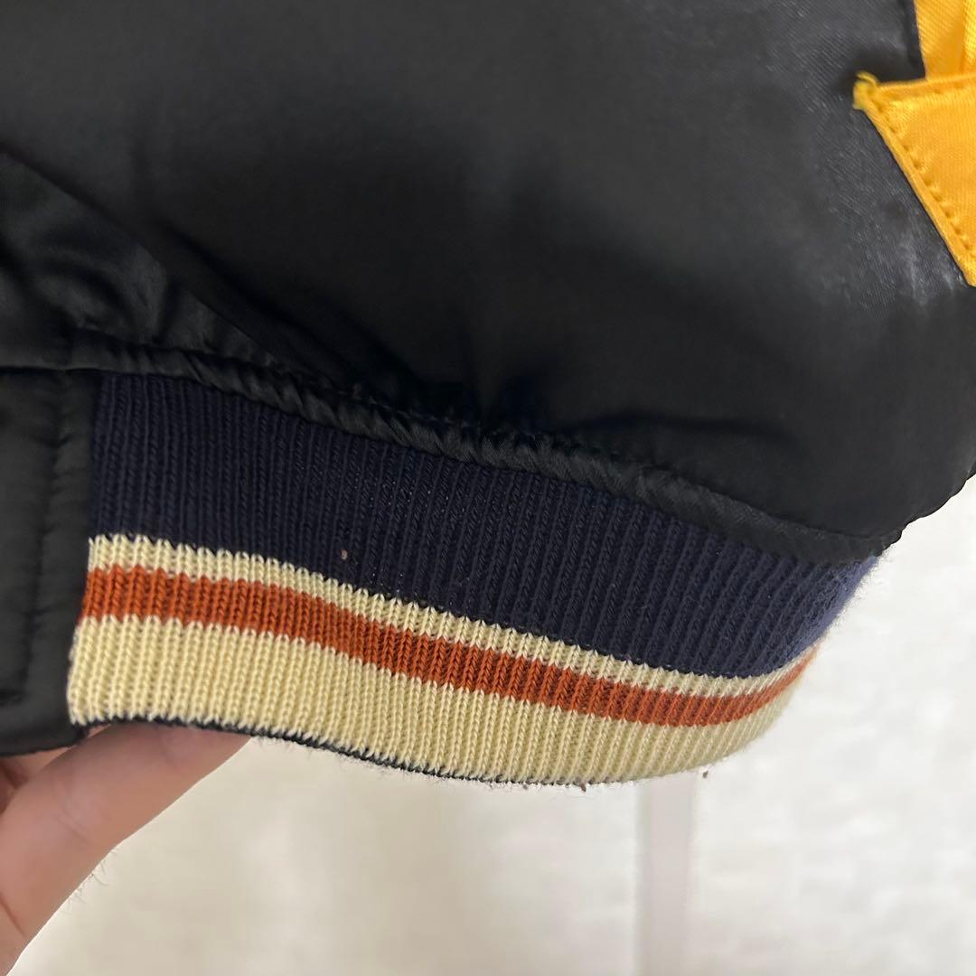 【美品】爆裂爛漫娘 BRM リバーシブルスカジャン 別珍 サテン サイズ40