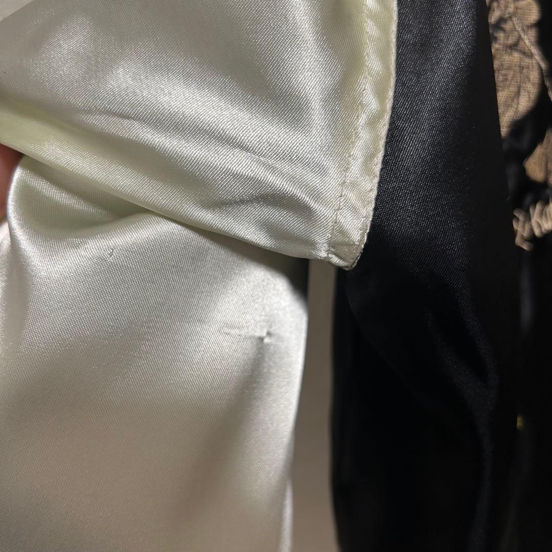 【美品】爆裂爛漫娘 BRM リバーシブルスカジャン 別珍 サテン サイズ40