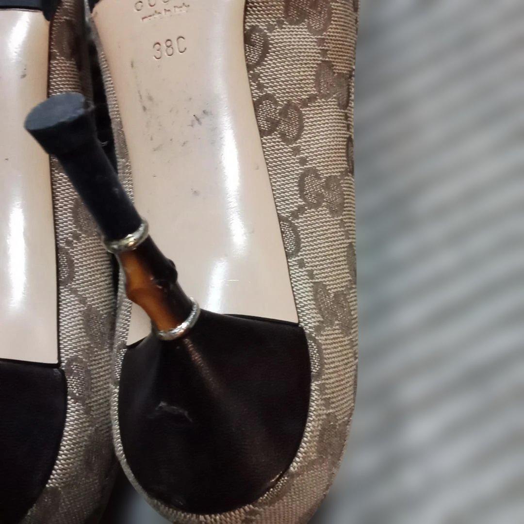 GUCCI　パンプス　24.5㎝　ヒール約7㎝　正規品