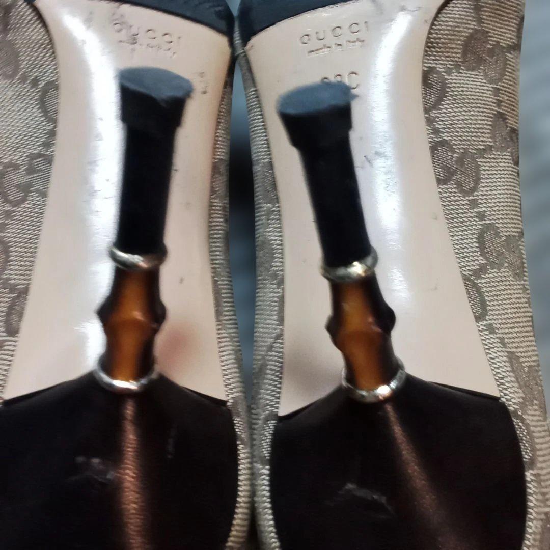 GUCCI　パンプス　24.5㎝　ヒール約7㎝　正規品
