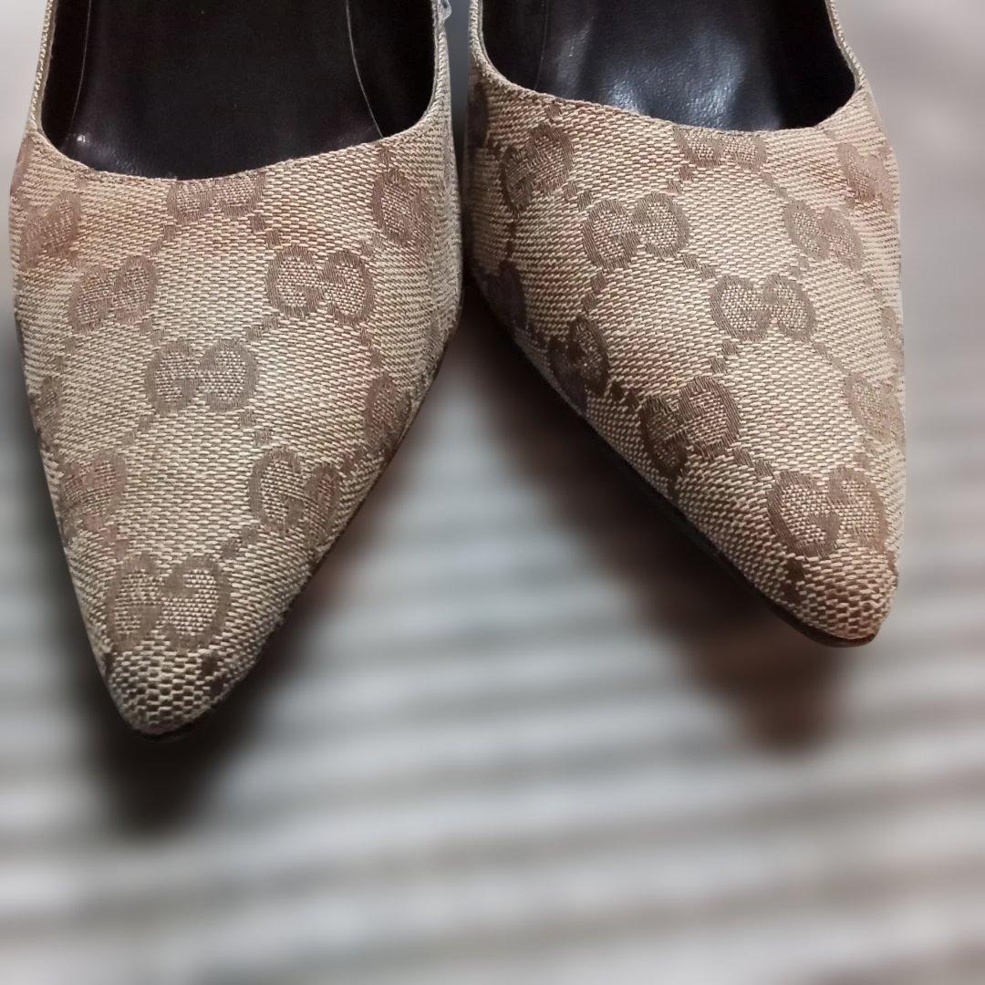 GUCCI　パンプス　24.5㎝　ヒール約7㎝　正規品