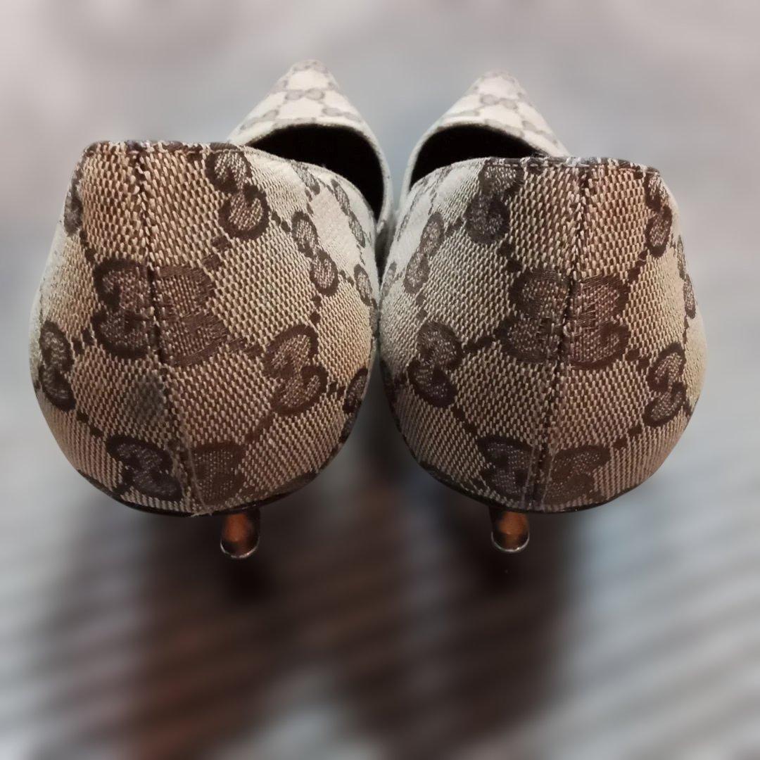 GUCCI　パンプス　24.5㎝　ヒール約7㎝　正規品