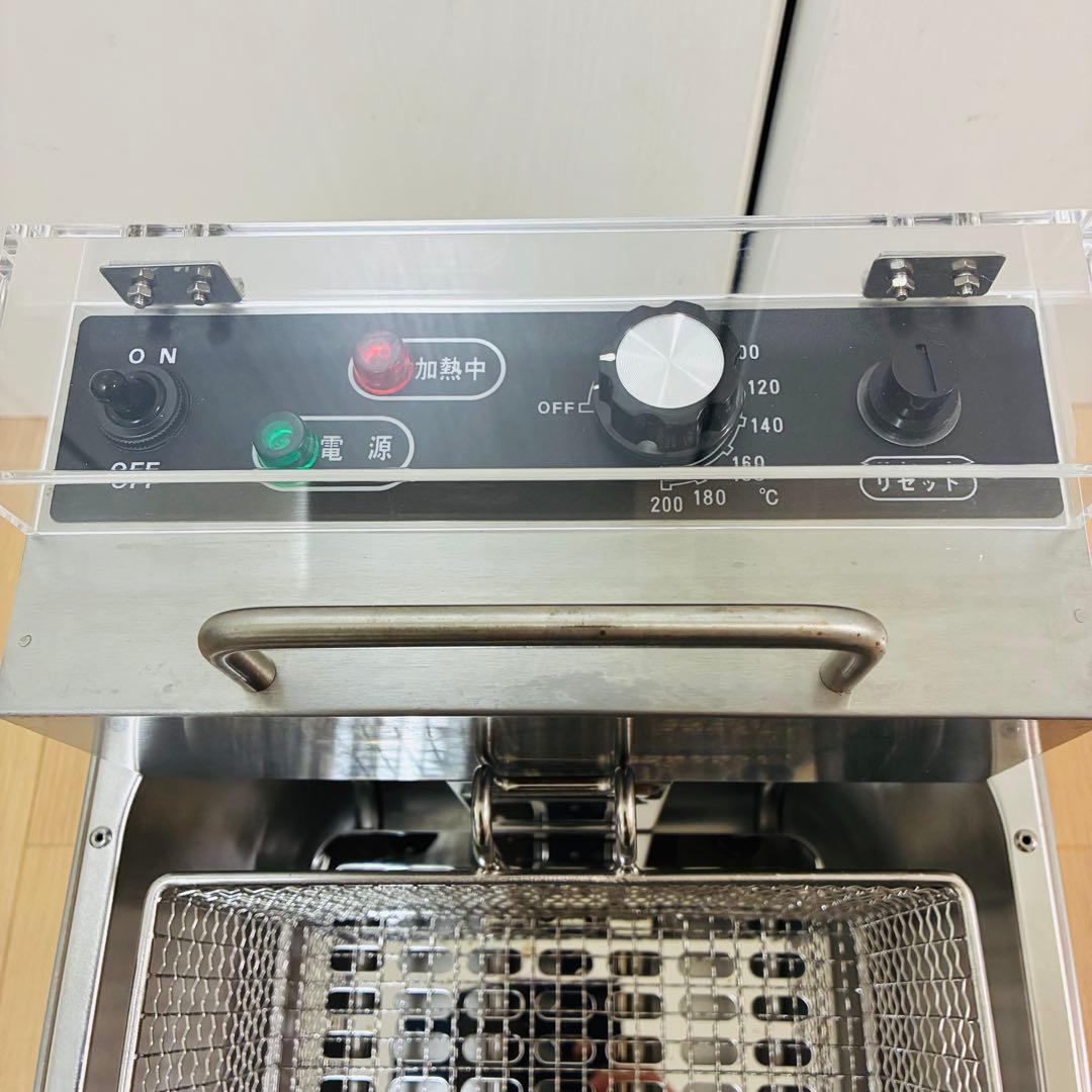 【極美品】TB卓上型電気フライヤー　TBEF-7 テンポスバスターズ　業務用