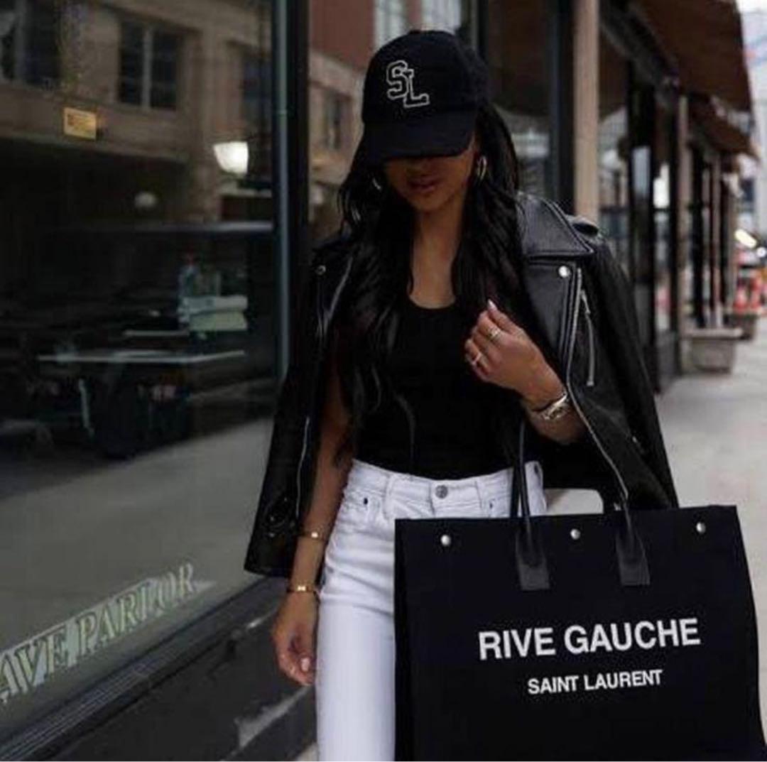 SAINT LAURENT SLロゴ ベースボールキャップ サイズ56