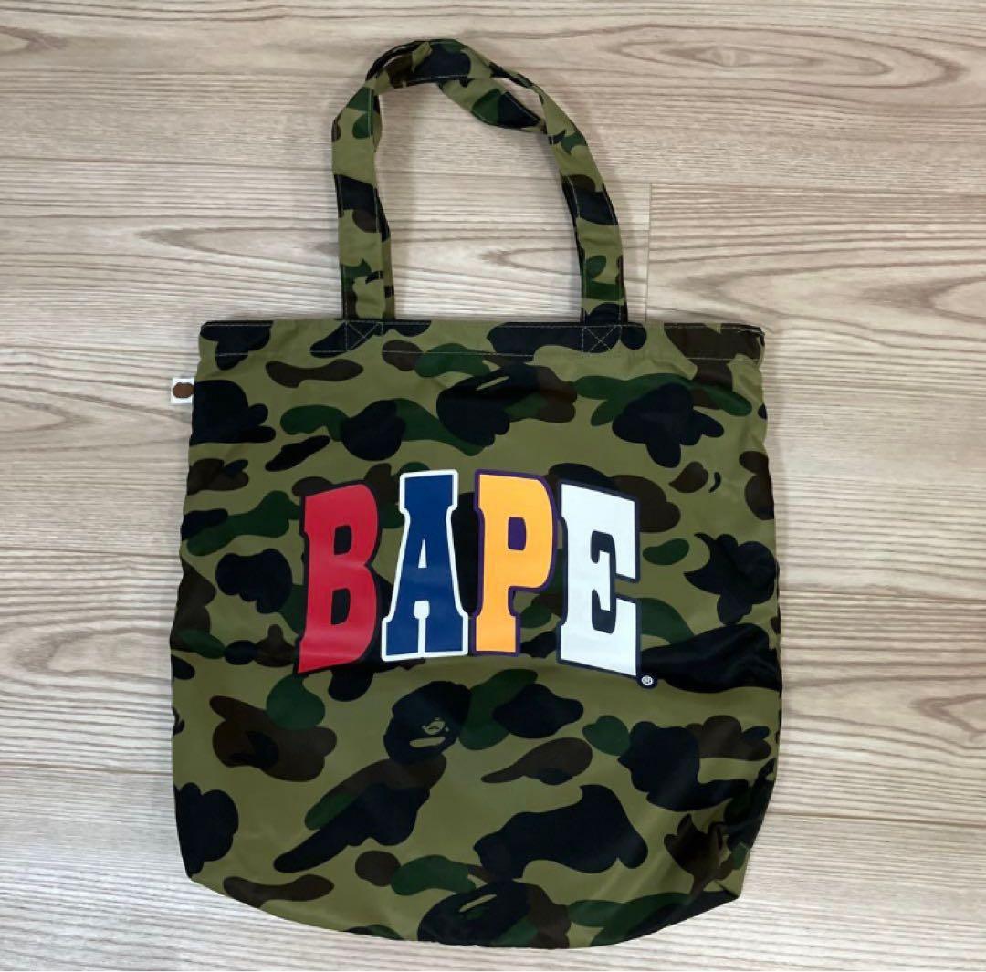 A BATHING APE 迷彩トートバッグ