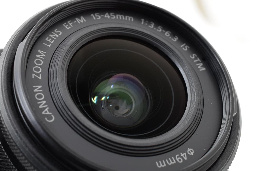 ■新品級■Canon キヤノン EOS M100 15-45mm IS STM