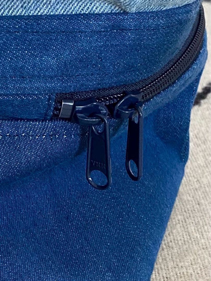 売約済！美品ハリウッドランチマーケット　HR REMAKE デニムマザーズバッグ