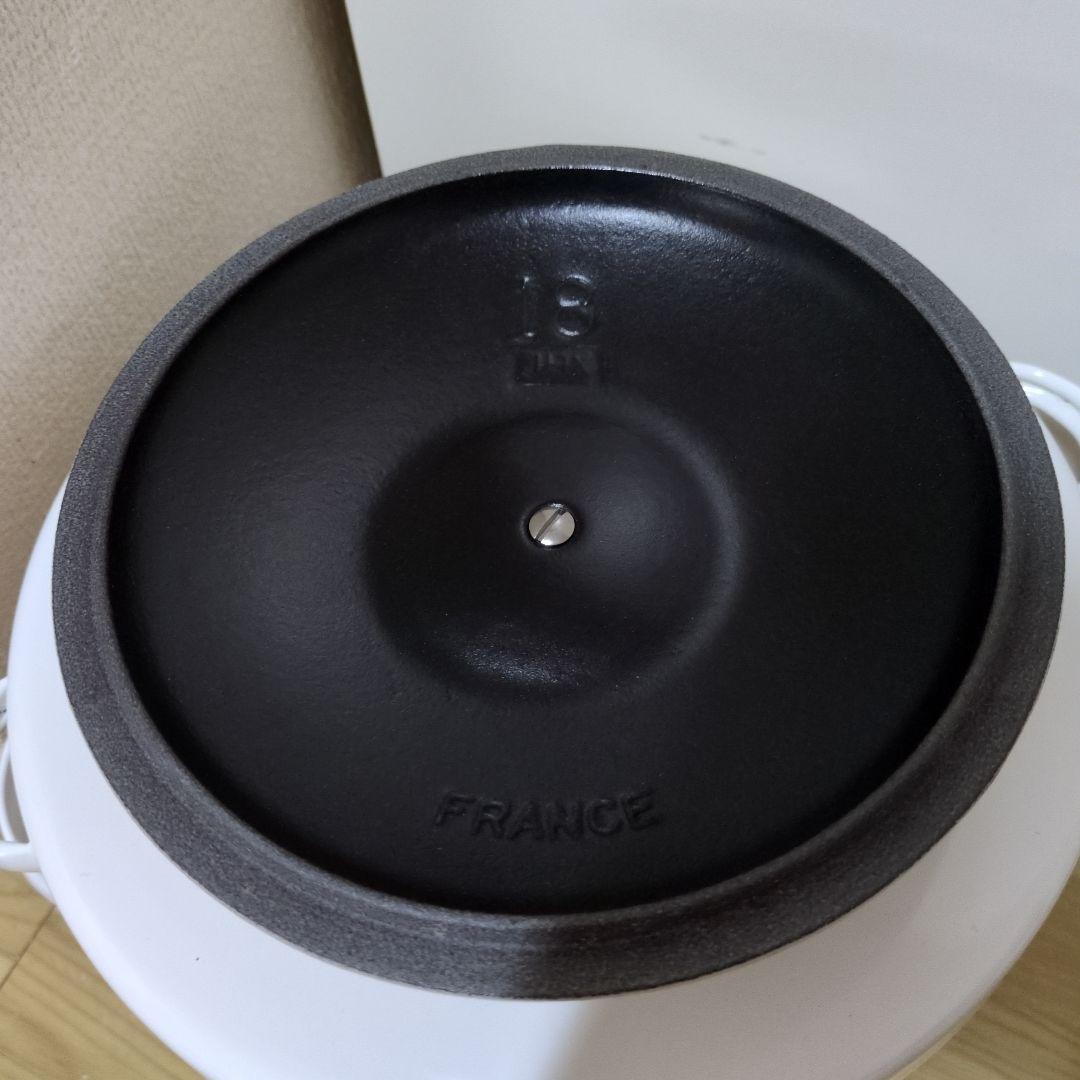 K*y様 Le Creuset ココットエブリィ18　限定和柄ブリオッシュ＋内蓋