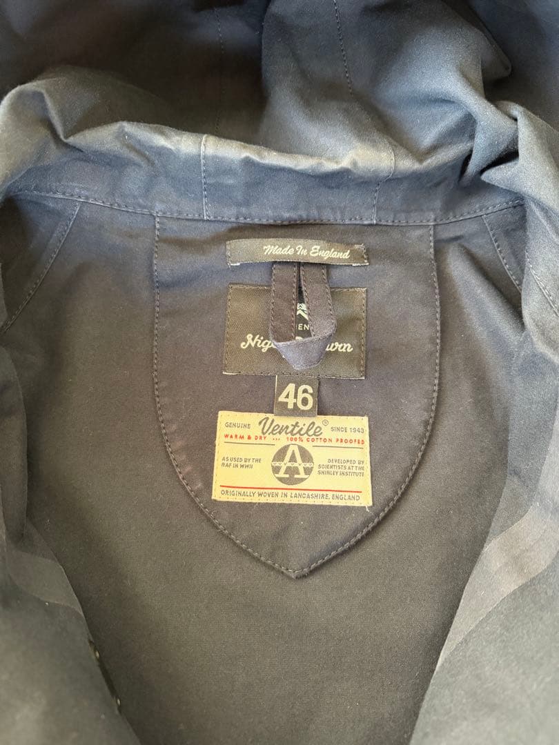 ナイジェルケーボン カメラマンジャケット　ネイビー　46 美品