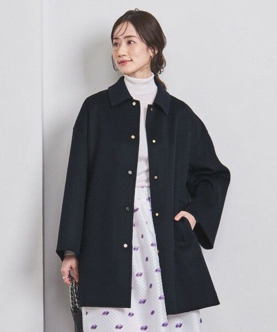 UNITED ARROWS リバー メタルドット ブルゾン