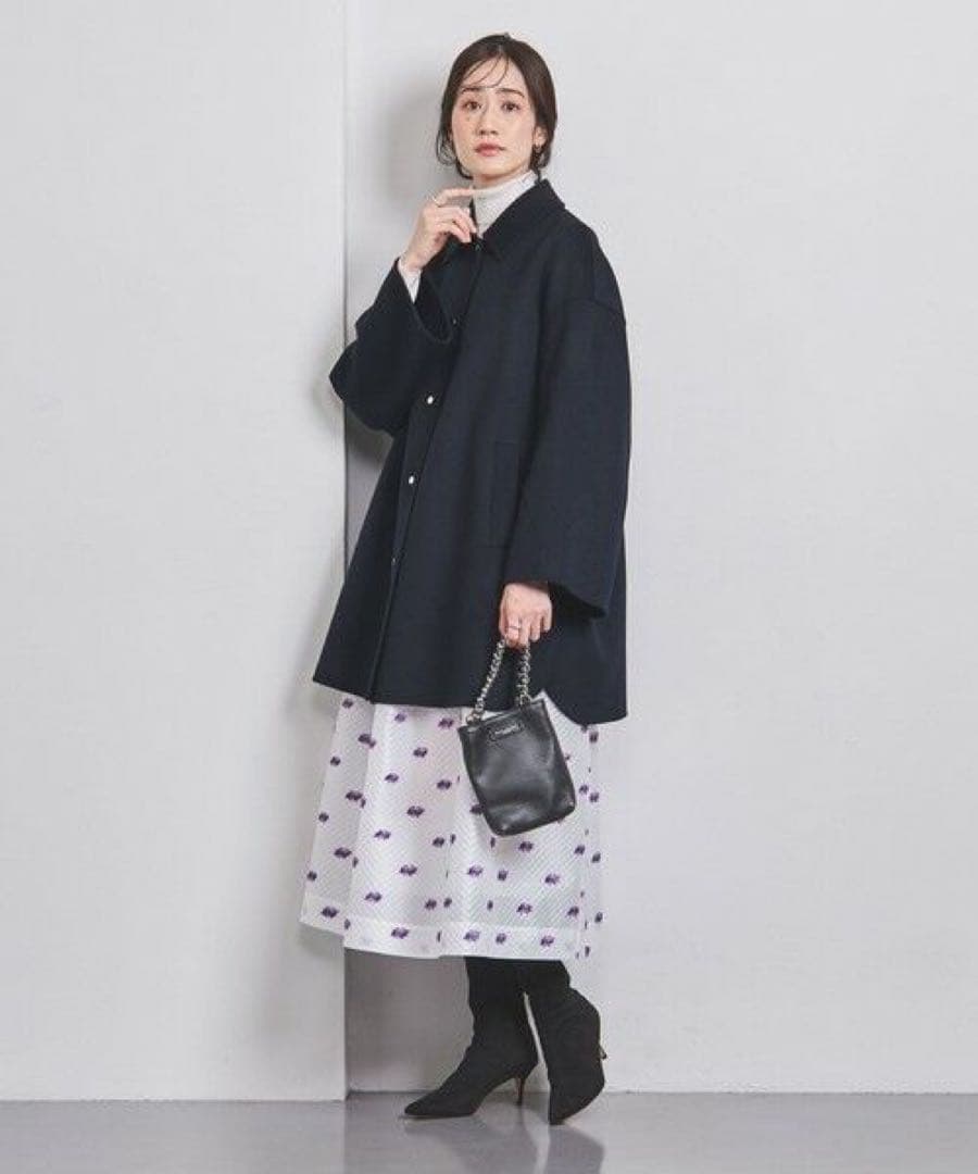 UNITED ARROWS リバー メタルドット ブルゾン