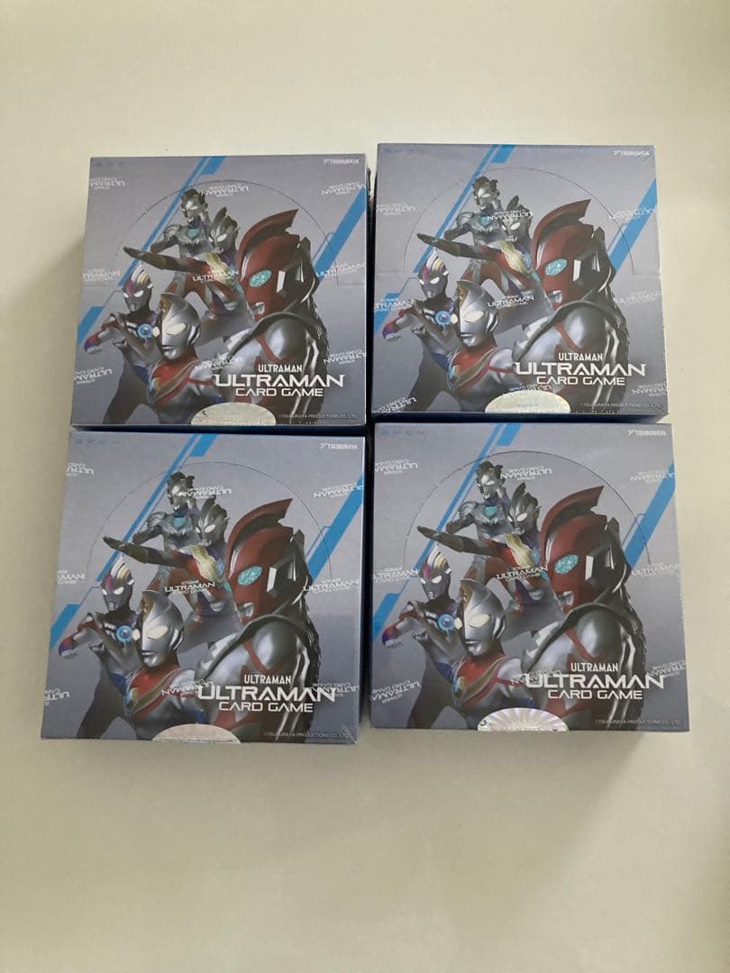 ウルトラマンカードゲーム BP04 未開封BOX 4点セット
