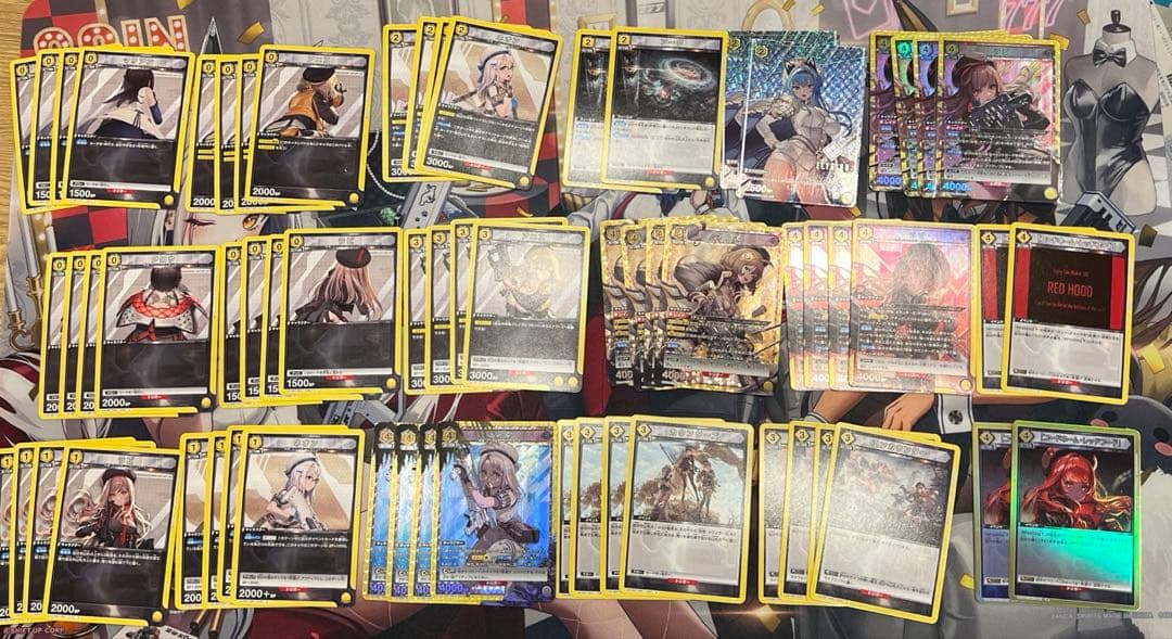 UNION ARENA 勝利の女神NIKKE 黄　カウンターズ　デッキ　スタート