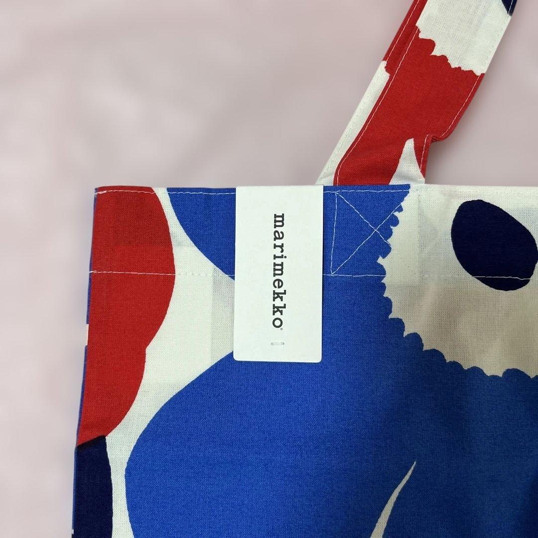 新品未使用限定marimekko チャリティー　ウニッコ　エコバッグ　袋付き