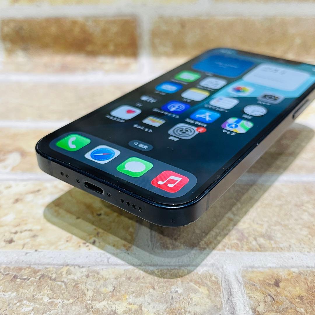 訳あり SIMフリー iPhone12mini 64GB ブラック 新品電池