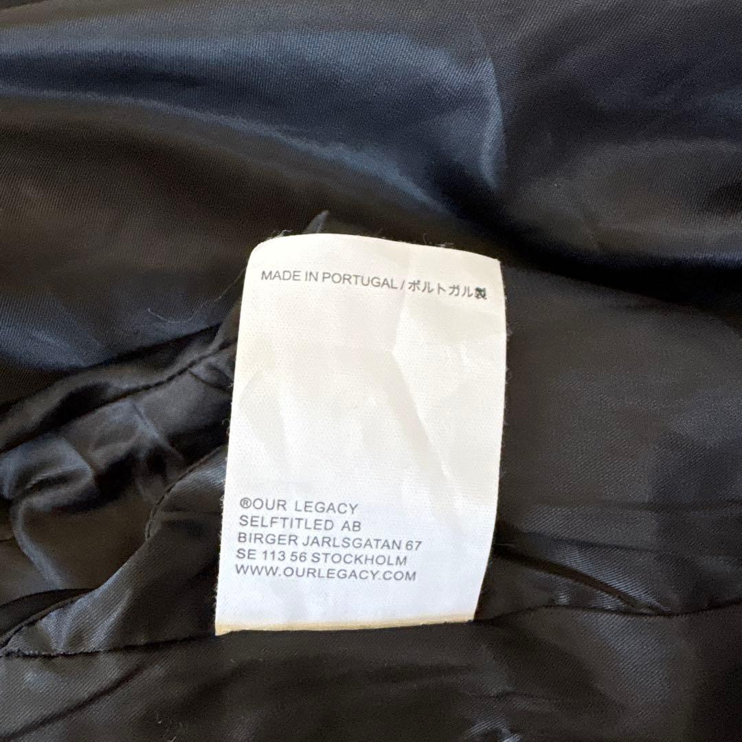 ジャケット・アウター OUR LEGACY MINI JACKET size 46