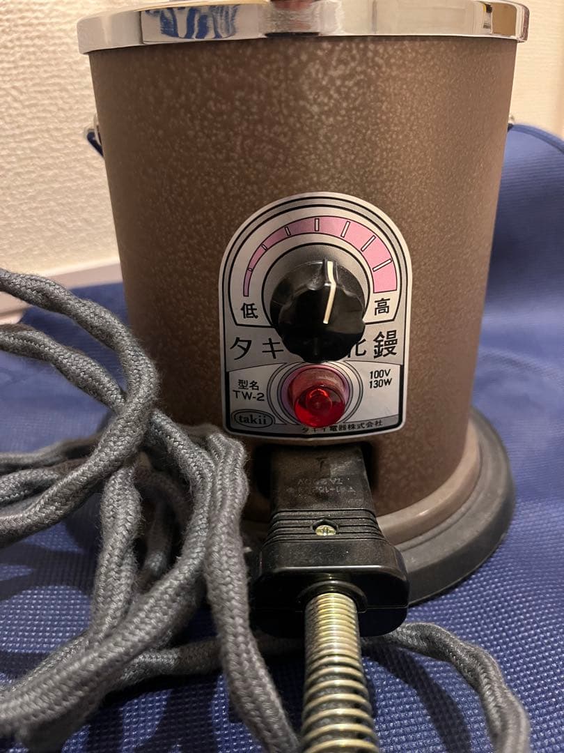 ら*こ様 吉井(タキイ)和裁電化鏝　和裁こて　和裁コテ　鏝２本付