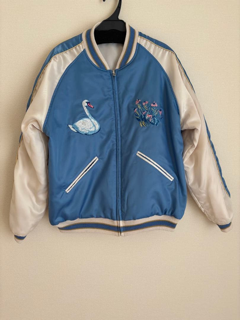 【5/21限定お値段】ビームスクチュールxル ルメリー リバーシブルスカジャン