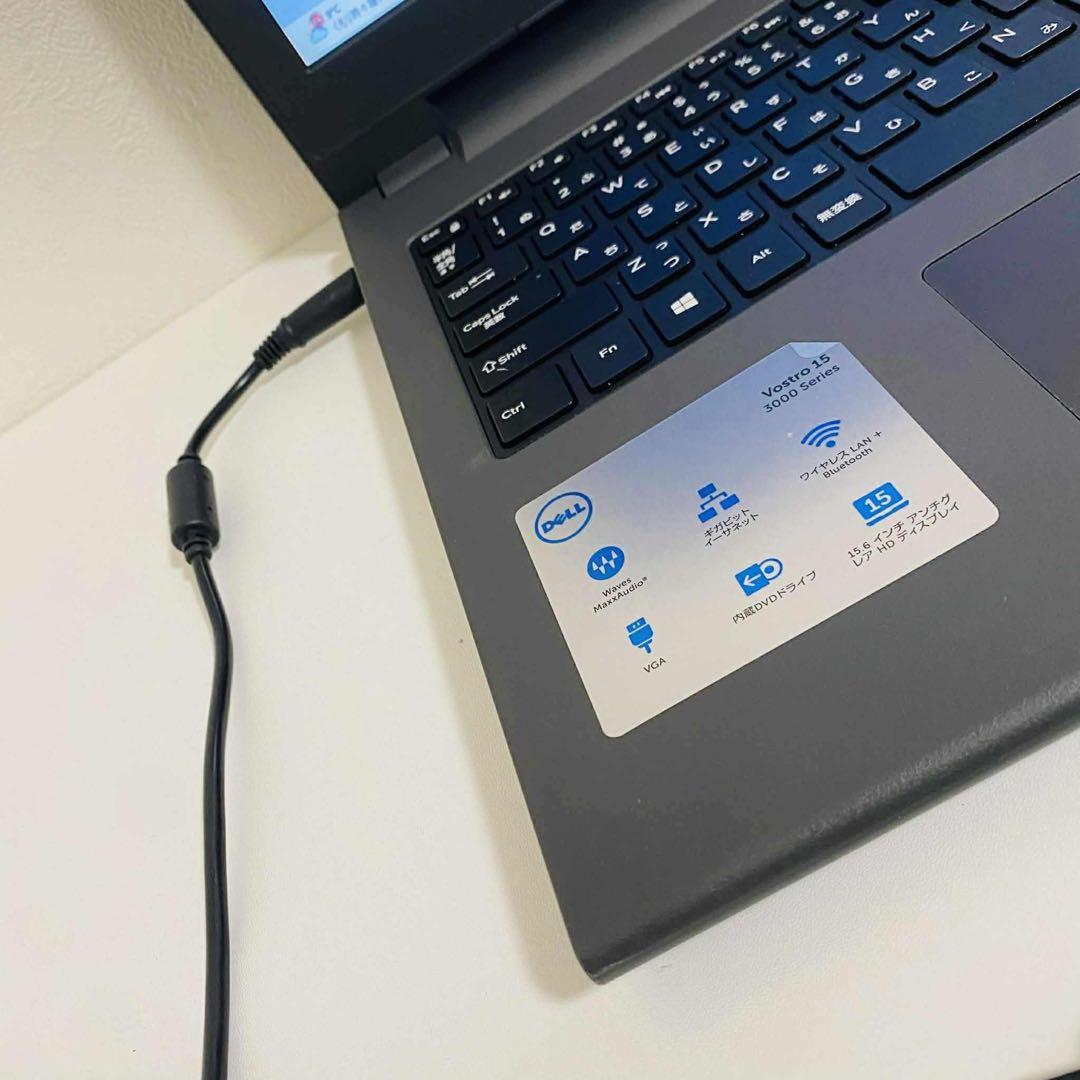 Y39 DellノートパソコンWEBカメラSSD高速Windows11オフィス付