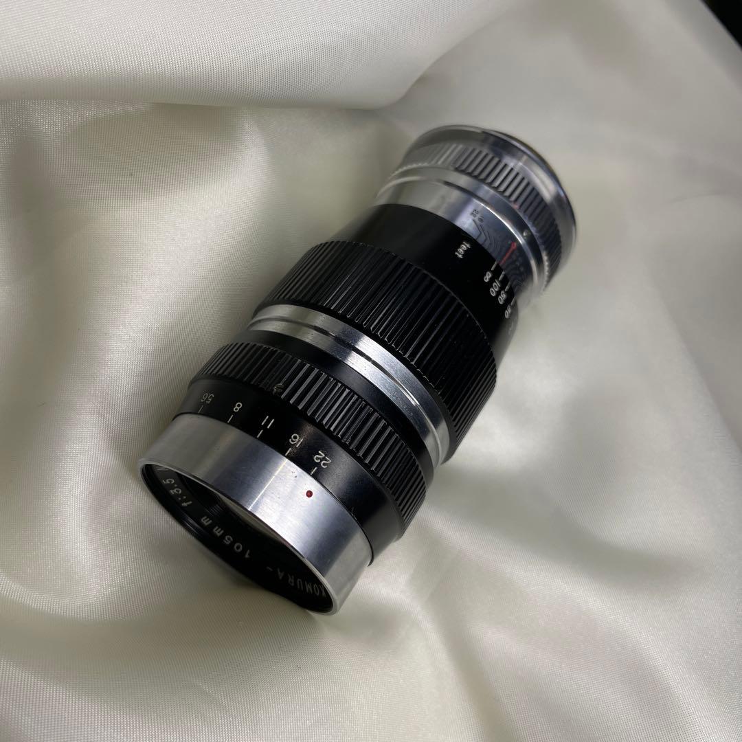 【希少オールドレンズ】Sankyo Koki KOMURA 105mm 3.5