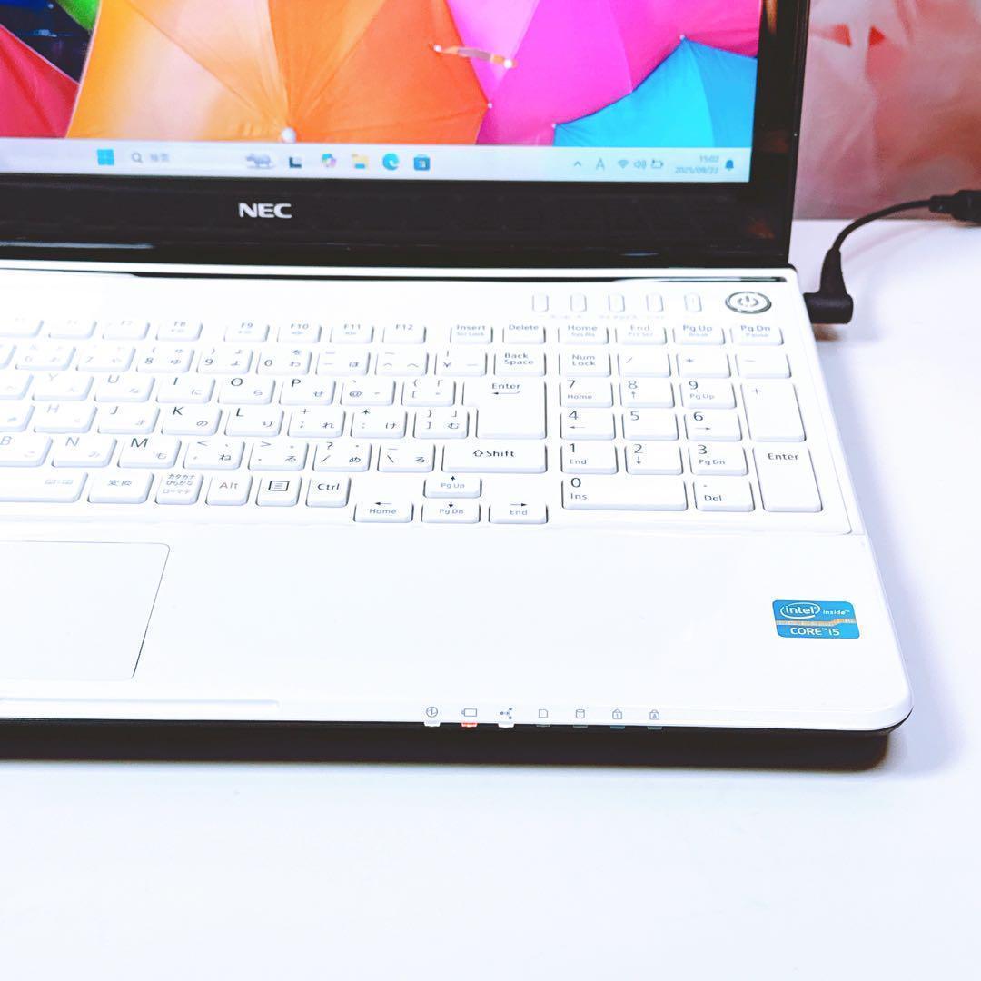 高性能i5✨新品爆速SSD windows11 カメラ ノートパソコン オフィス