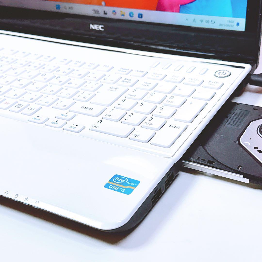 高性能i5✨新品爆速SSD windows11 カメラ ノートパソコン オフィス