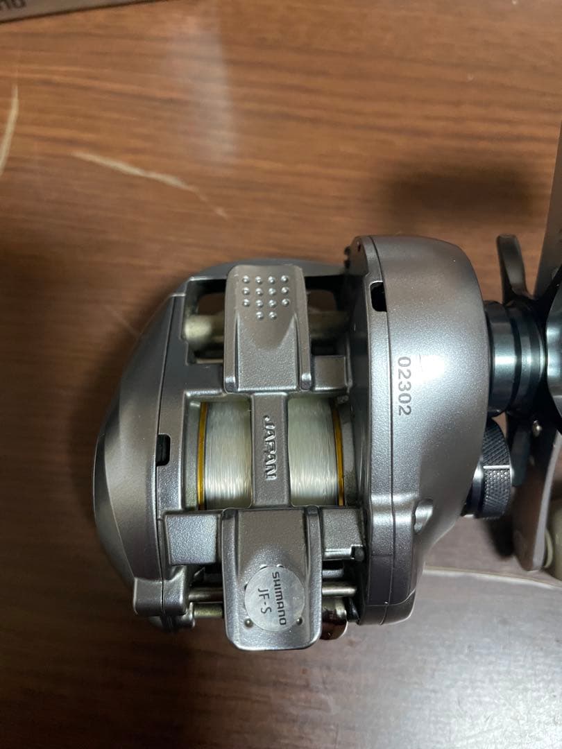 美品09アルデバランmg7 レフトハンドル　左ハンドル　ハイギア　予備スプール付