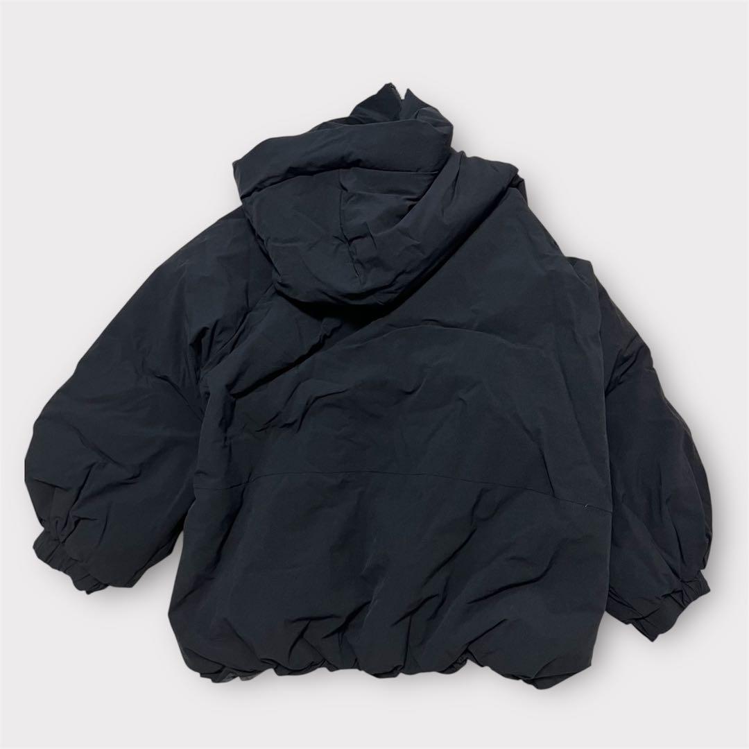 人気！エレンディーク　ダウンフォルムショートコート　黒　ELENDEEK