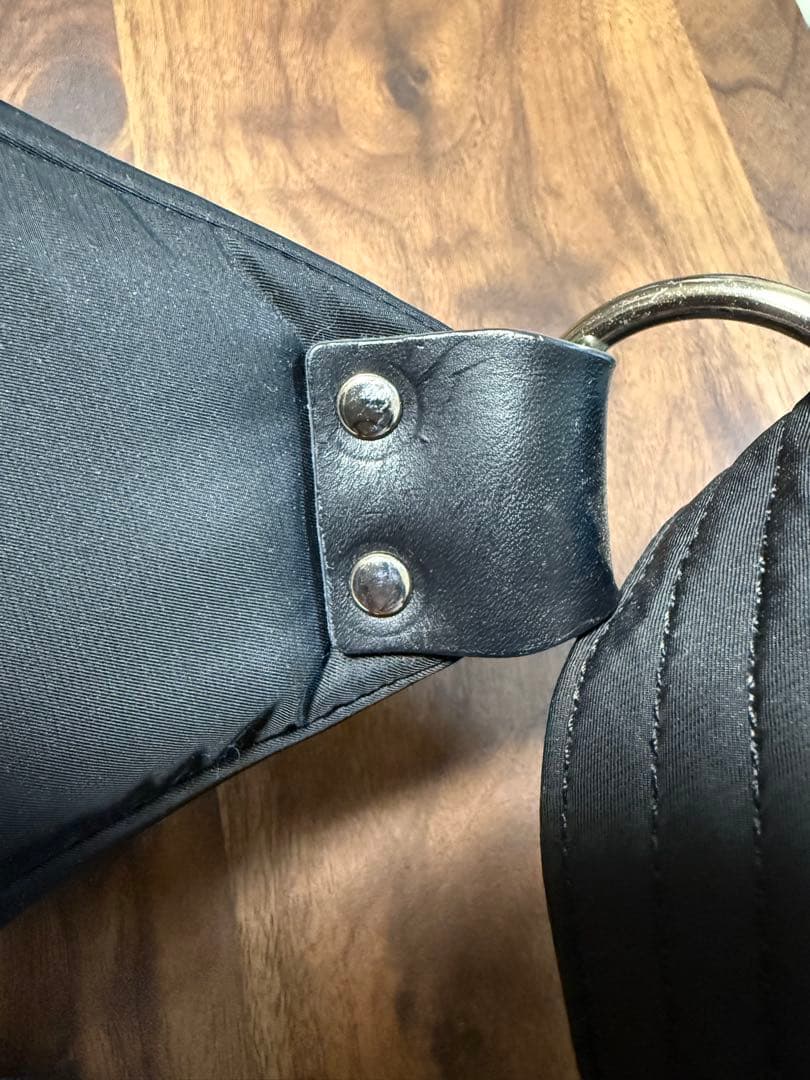 N/ORN Máni ボディバッグ　ブラック ヒップシート