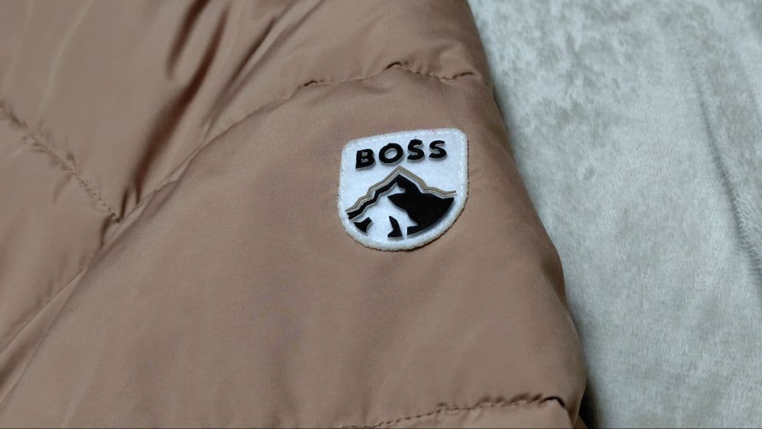 BOSS　MA-1ボマージャケット ロゴ入りハンガーおまけ付き