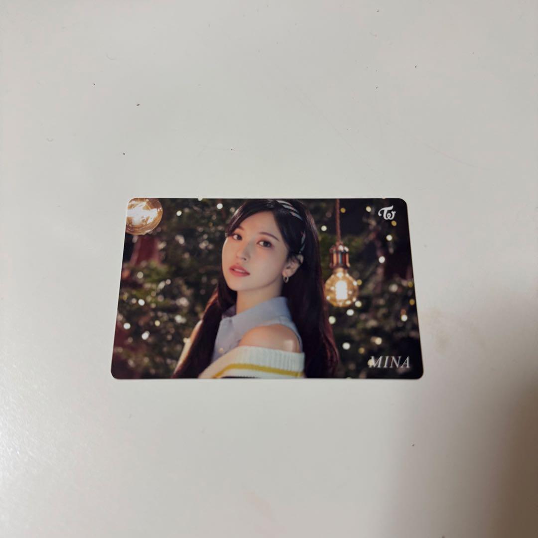 twice doughnut ミナ　トレカ　ハイタッチ