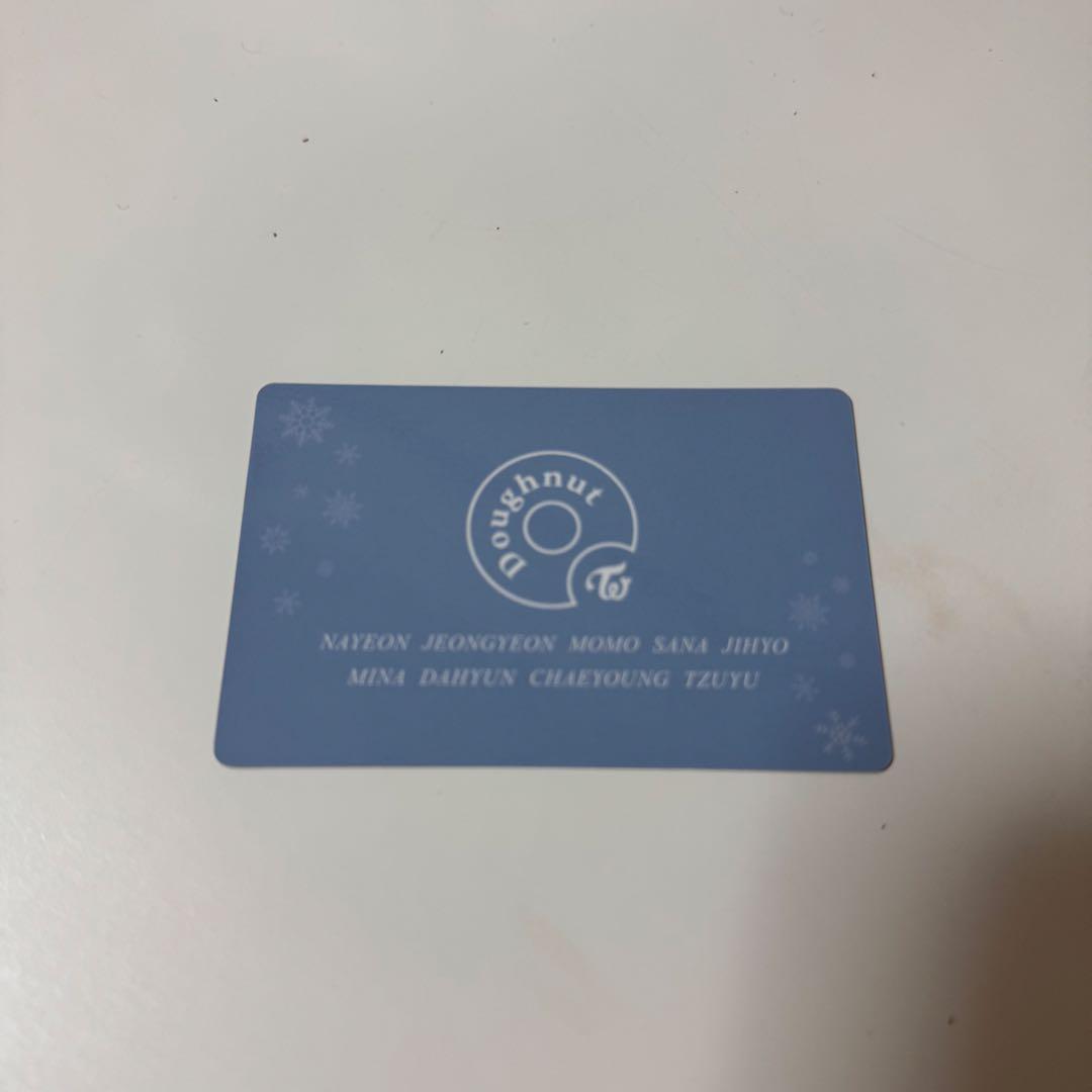 twice doughnut ミナ　トレカ　ハイタッチ