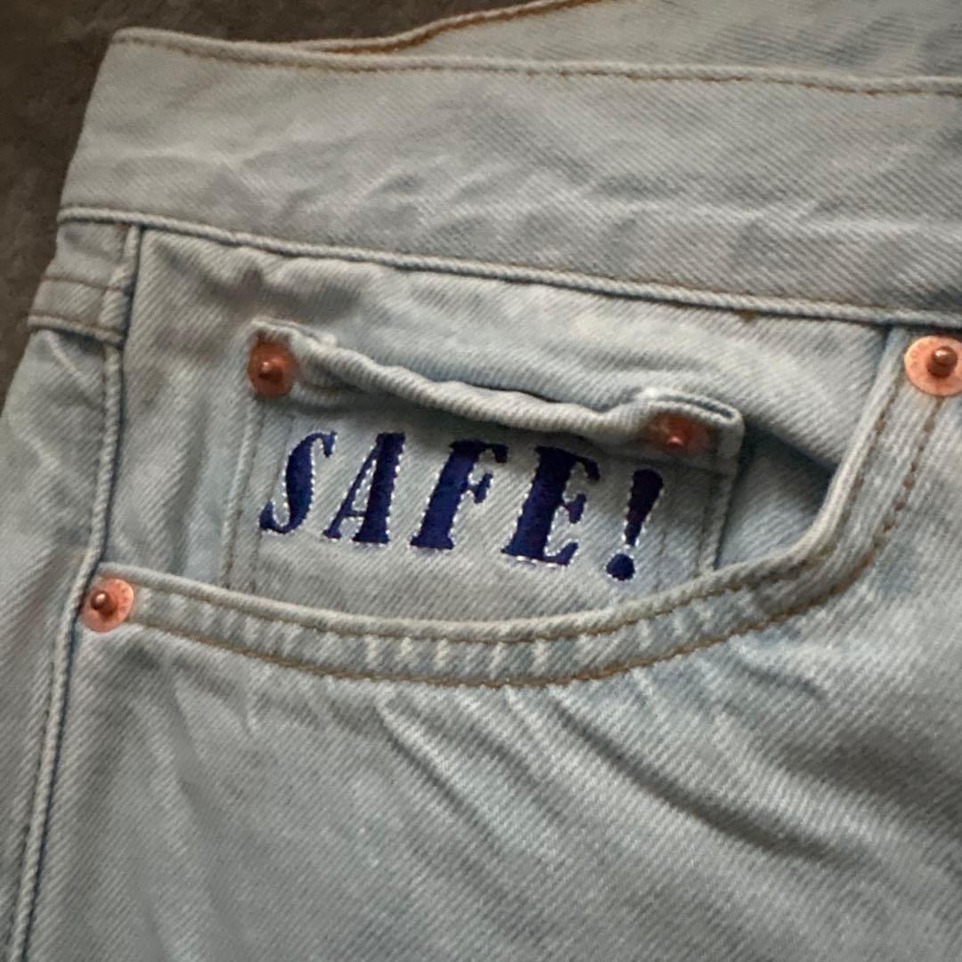 麻*担様 Palace ライトブルーデニム S2 SAFE!刺繍