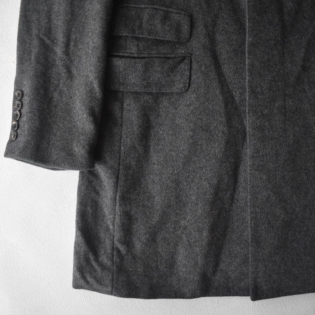 【フォロー割適用】PSポールスミス　カシミヤ100% チェスターコート　グレー
