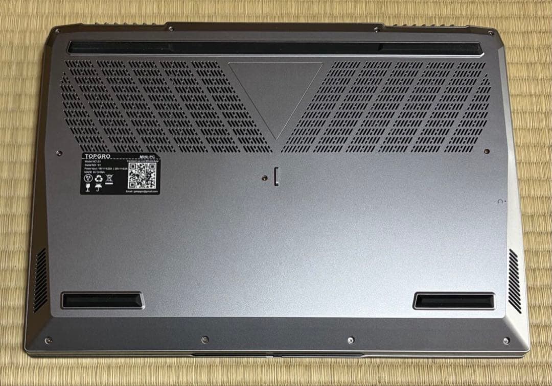 ゲーミングPC TOPGRO S1 16インチ メモリ32GB＋ストレージ1TB