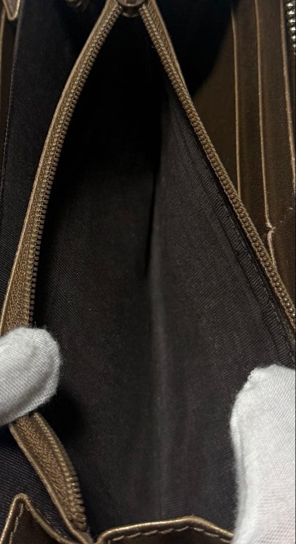 極美品‼️ GUCCI 長財布 グッチ ラウンドファスナー レザー