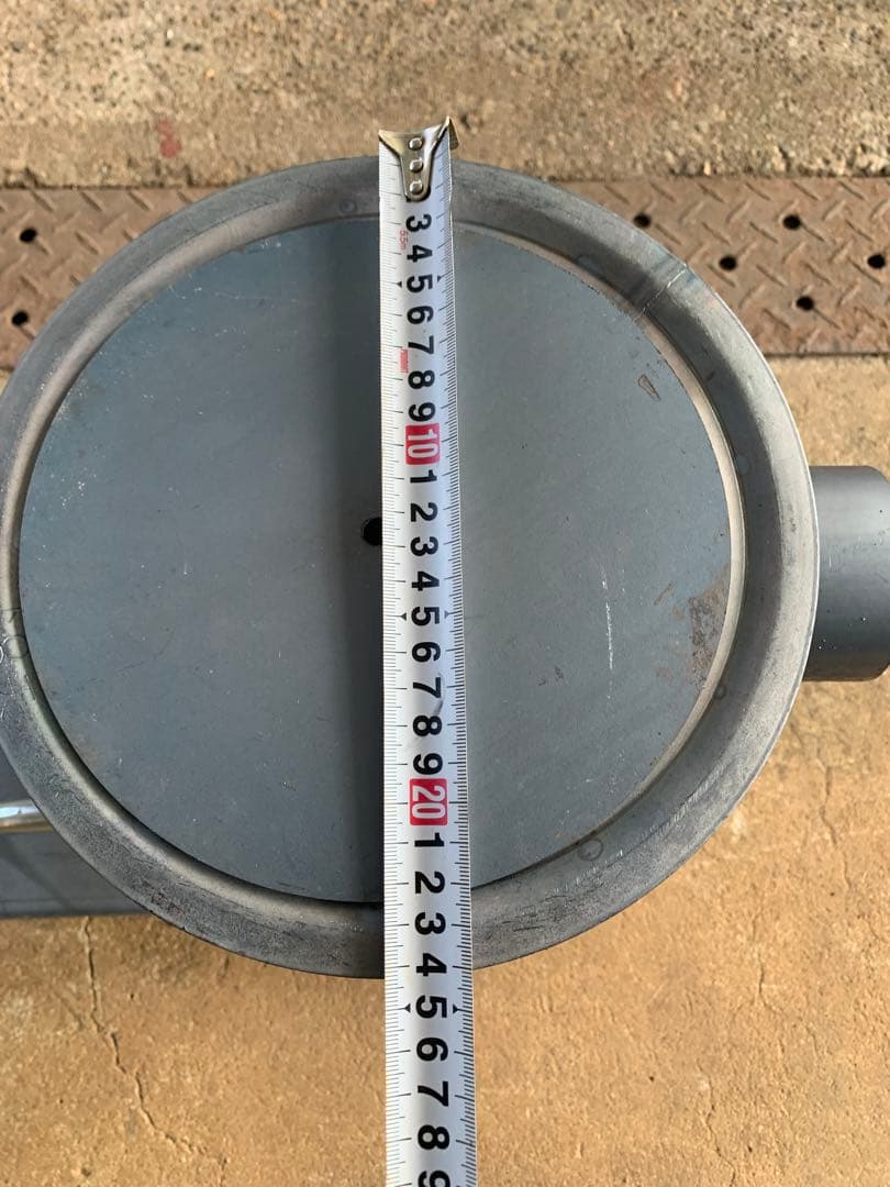 廃油ストーブ 煙突アダプタ付き80mm、100mm,106mm煙突使えます。