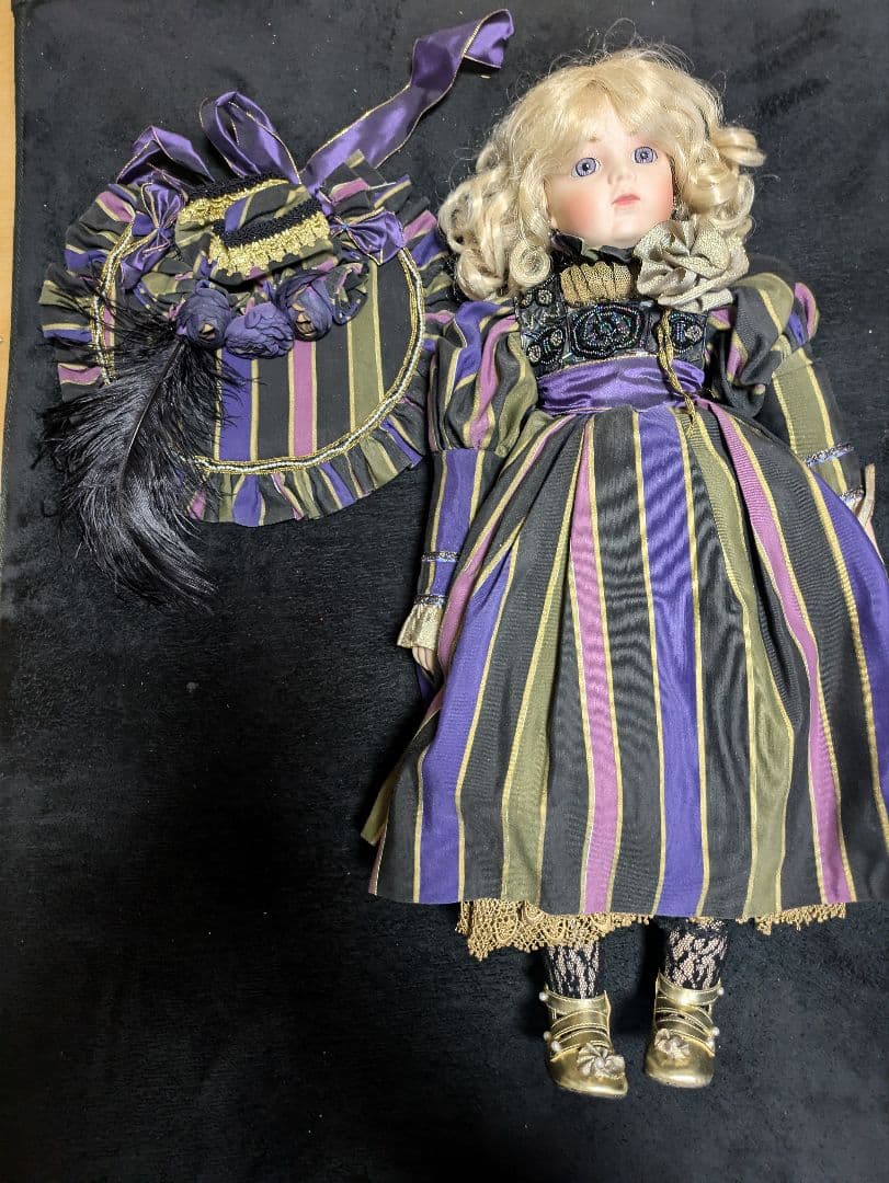 ブリュ　ビスクドール　 1997年製限定品 パトリシアスティーブンラブレス 人形