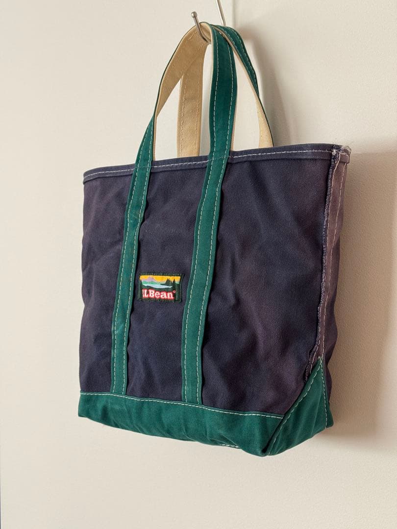 【レア】単色タグ 80's エルエルビーン ボートアンドトート デラックストート