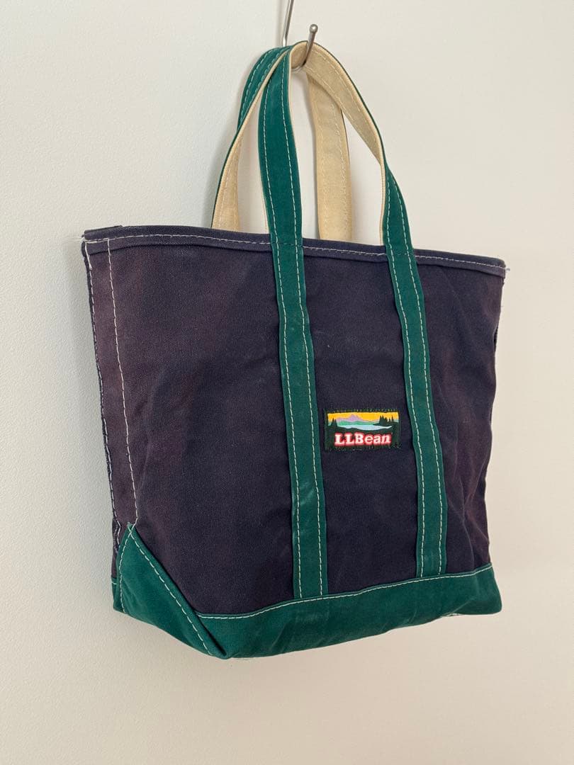 【レア】単色タグ 80's エルエルビーン ボートアンドトート デラックストート