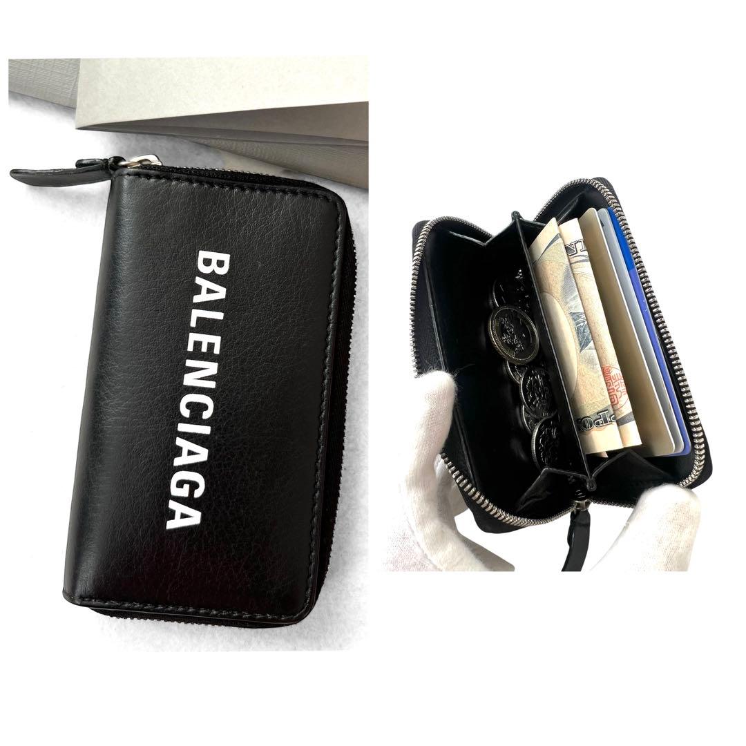 美品✨BALENCIAGAバレンシアガ財布ケースカードケース516373黒