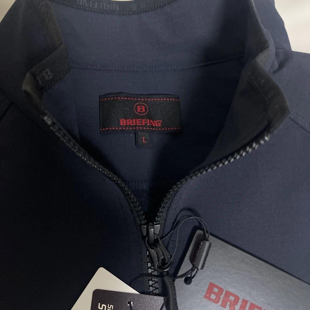 BRIEFING ストームフリース ハーフジップ　L ブラック新品タグ付き‼️