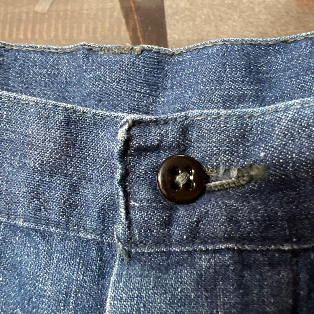 あ*た様 スペシャルビンテージ40sWWII US NAVY デニムトラウザース