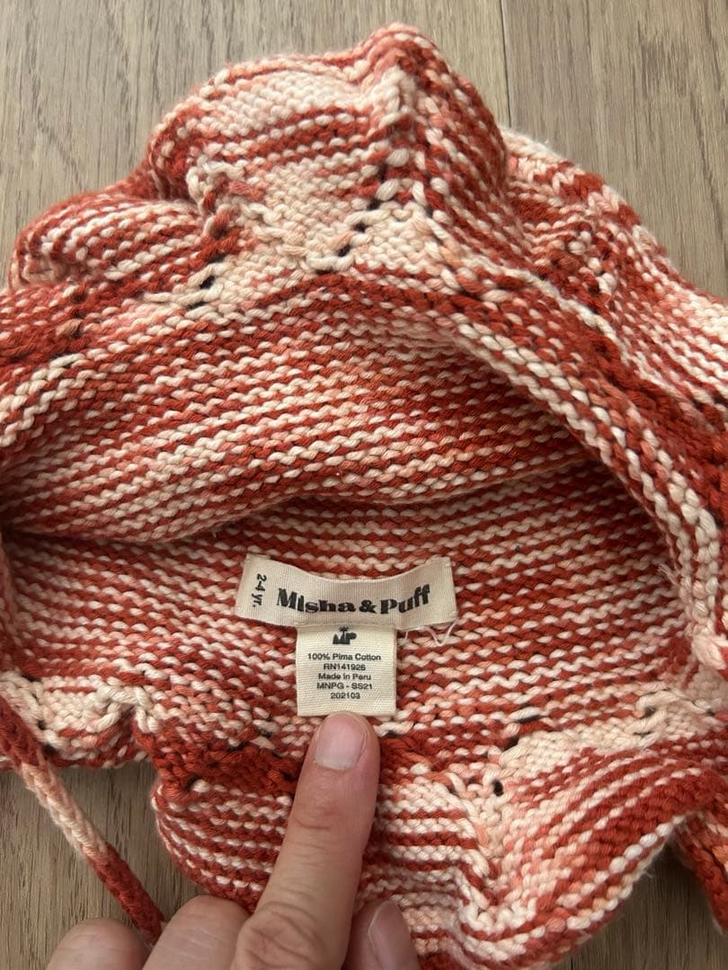 帽子 Misha&puff Sunhat 2y-4y